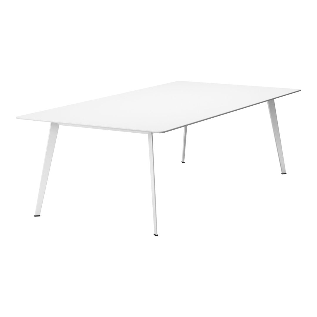 Modern Rectangular JW Dining Table - Solid Wood Kitchen Table for 6-8 People - Perfect for Family Dinners & Entertaining Guests