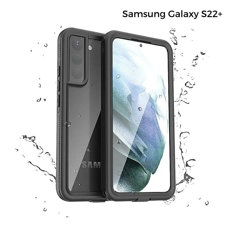 Waterproof Samsung Galaxy S Series Phone Case - Shockproof & Dirt Resistant Cover for S20/S21/S22/S23 - Perfect for Outdoor Activities, Swimming & Extreme Sports