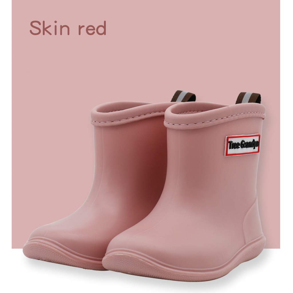 **Toddler Rain Boots - Waterproof Baby Rain Boots for Boys & Girls, Easy-On Lightweight Short Boots for Kids - Perfect for Puddles, Playground & Outdoor Adventures**