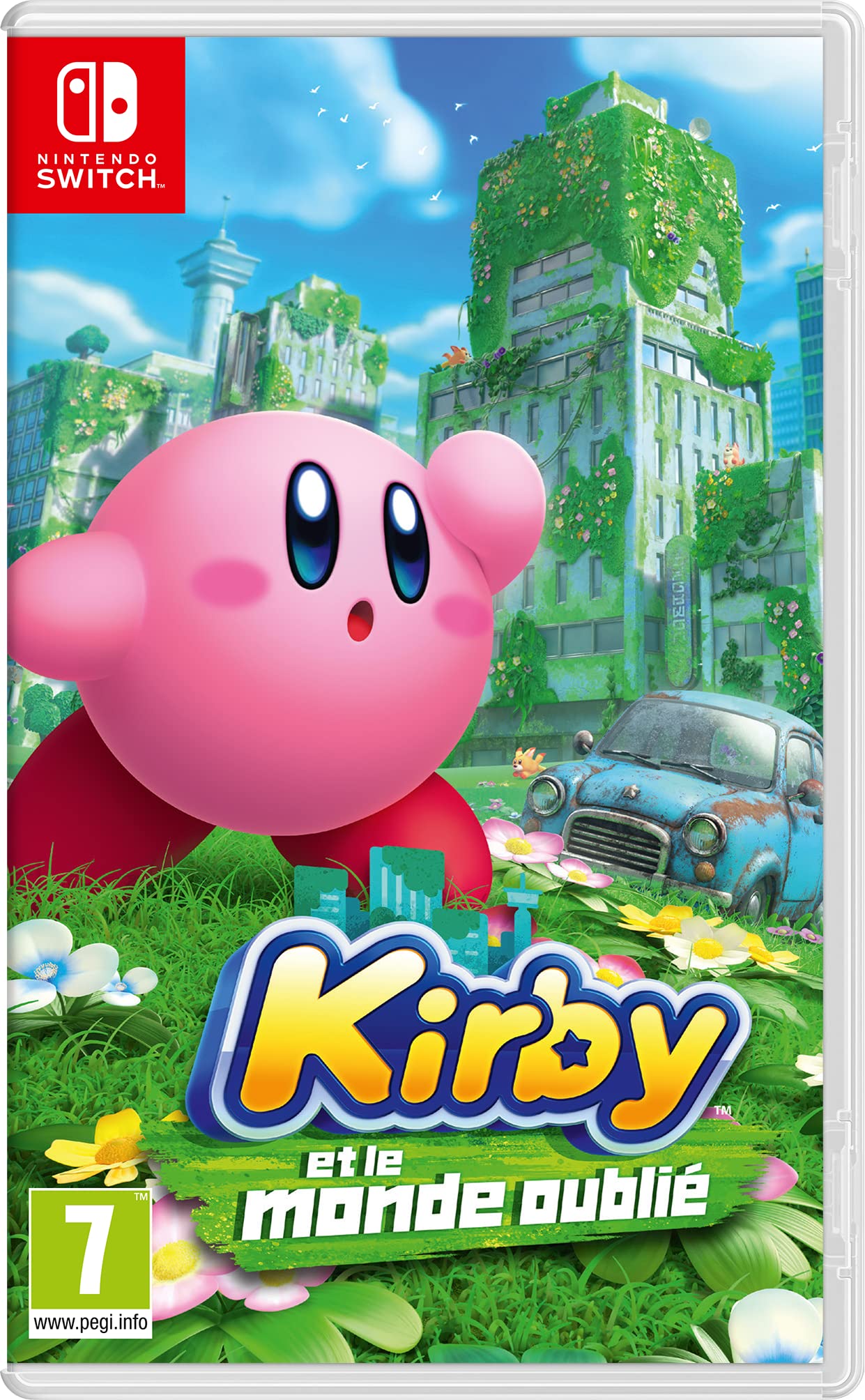 Kirby and the Forgotten Land - Nintendo Switch Game | Fun Adventure for Kids & Family Game Night