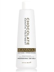 Rejuvenol Brazilian Chocolate Keratin Hair Treatment with Collagen - 24 oz Deep Conditioning for Smooth, Shiny Hair - Perfect for Damaged, Frizzy & Color-Treated Hair at Home Salon Use