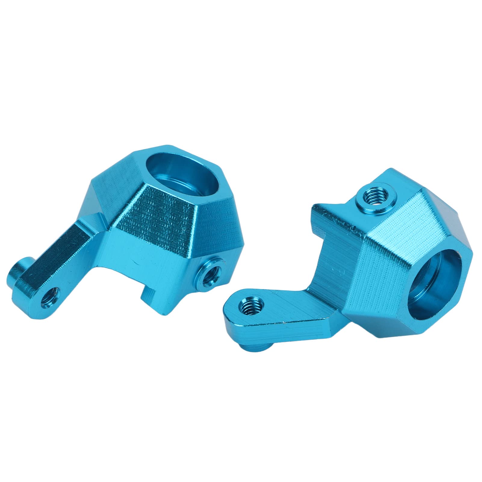 High Strength Atyhao Steering Block & RC Steering Cups for 1/16 Scale Remote Control Cars - Blue | Durable Replacement Part for Off-Road RC Car Racing & Bashing