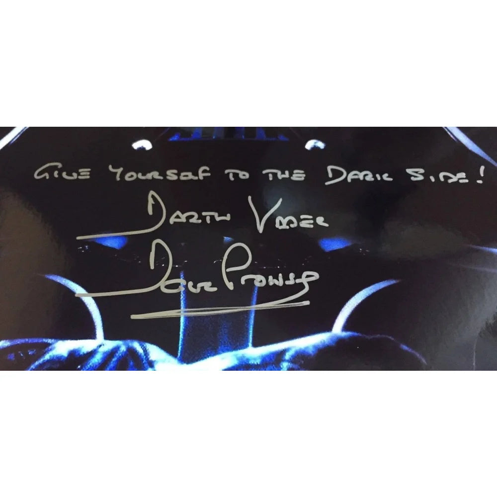 David Prowse Signed Darth Vader Photo - 8x10 Framed Autograph with JSA COA - Star Wars Collectible for Display & Fan Gifts