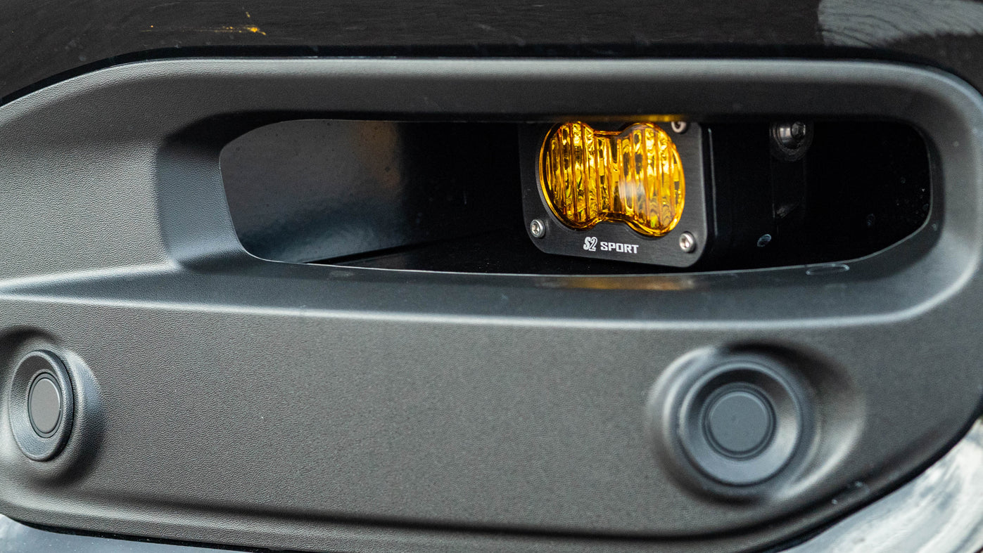 Baja Designs S2 Fog Pocket Kit for 2019-2024 Ram 2500/3500 Trucks | Off-Road LED Light Upgrade for Fog & Night Driving