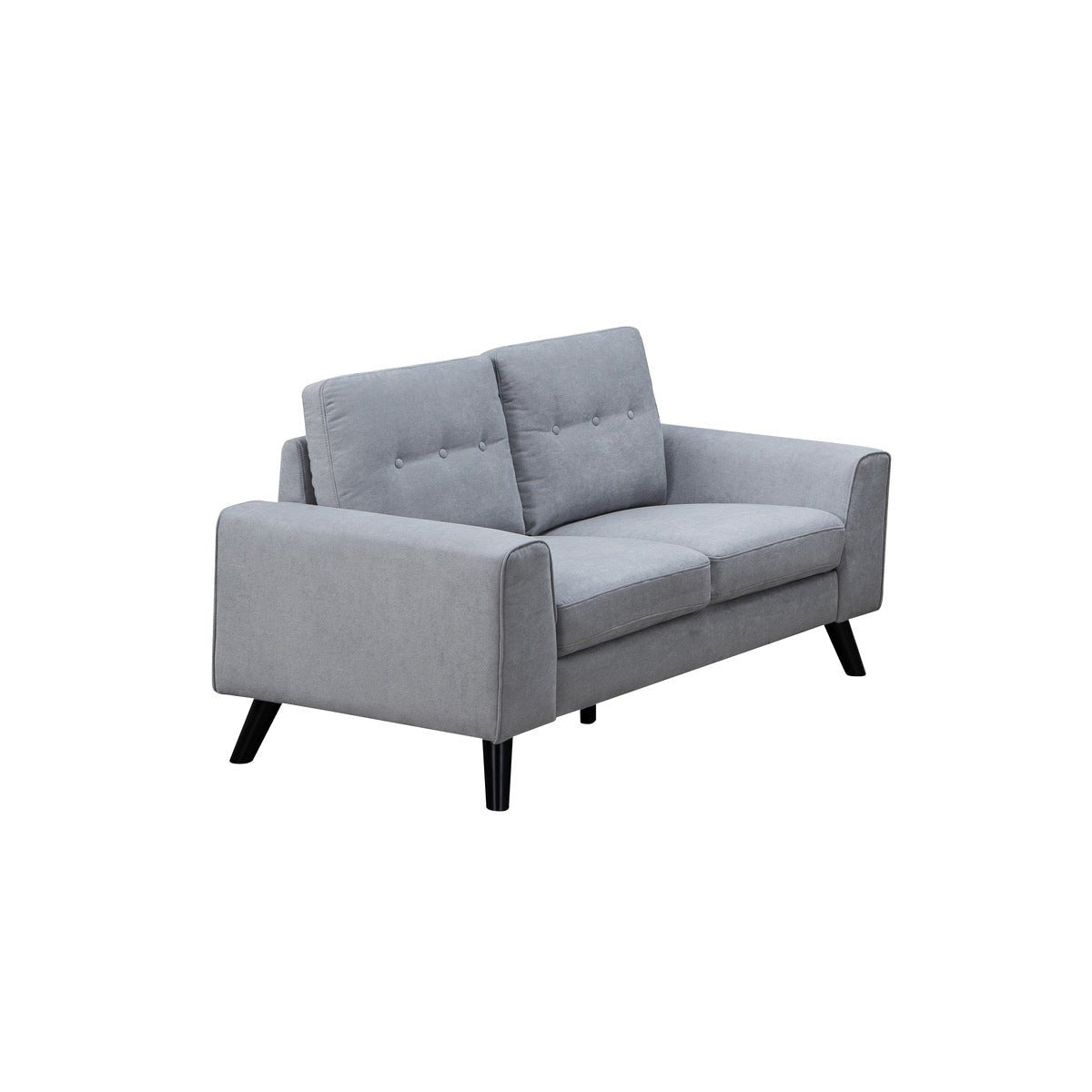 Evelyn Collection Loveseat - Modern Two-Seater Sofa for Living Room, Small Space & Apartment - Perfect for Cozy Seating, Home Decor & Relaxation