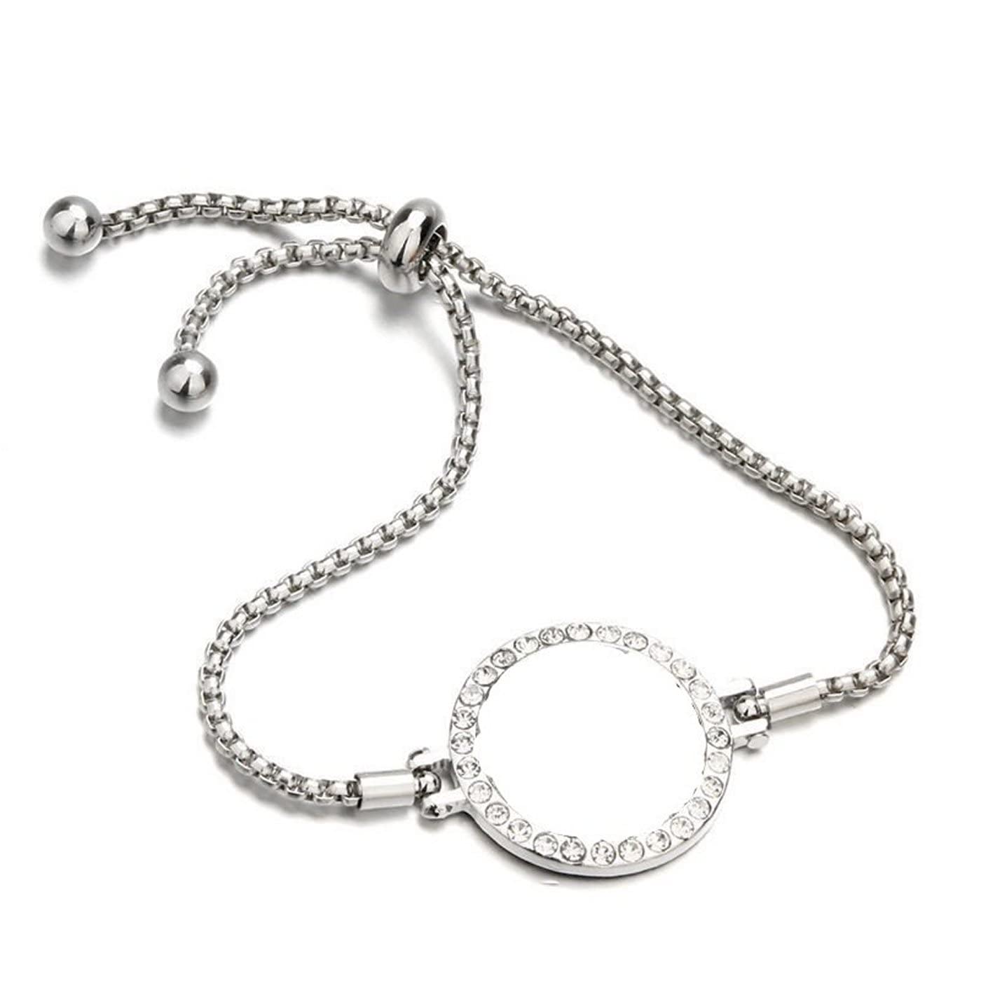 Jack Russell Dog Silver Plated Charm Bracelet with Cubic Zirconia - Perfect Gift for Pet Lovers & Dog Owners - Ideal for Birthdays, Anniversaries, and Special Occasions