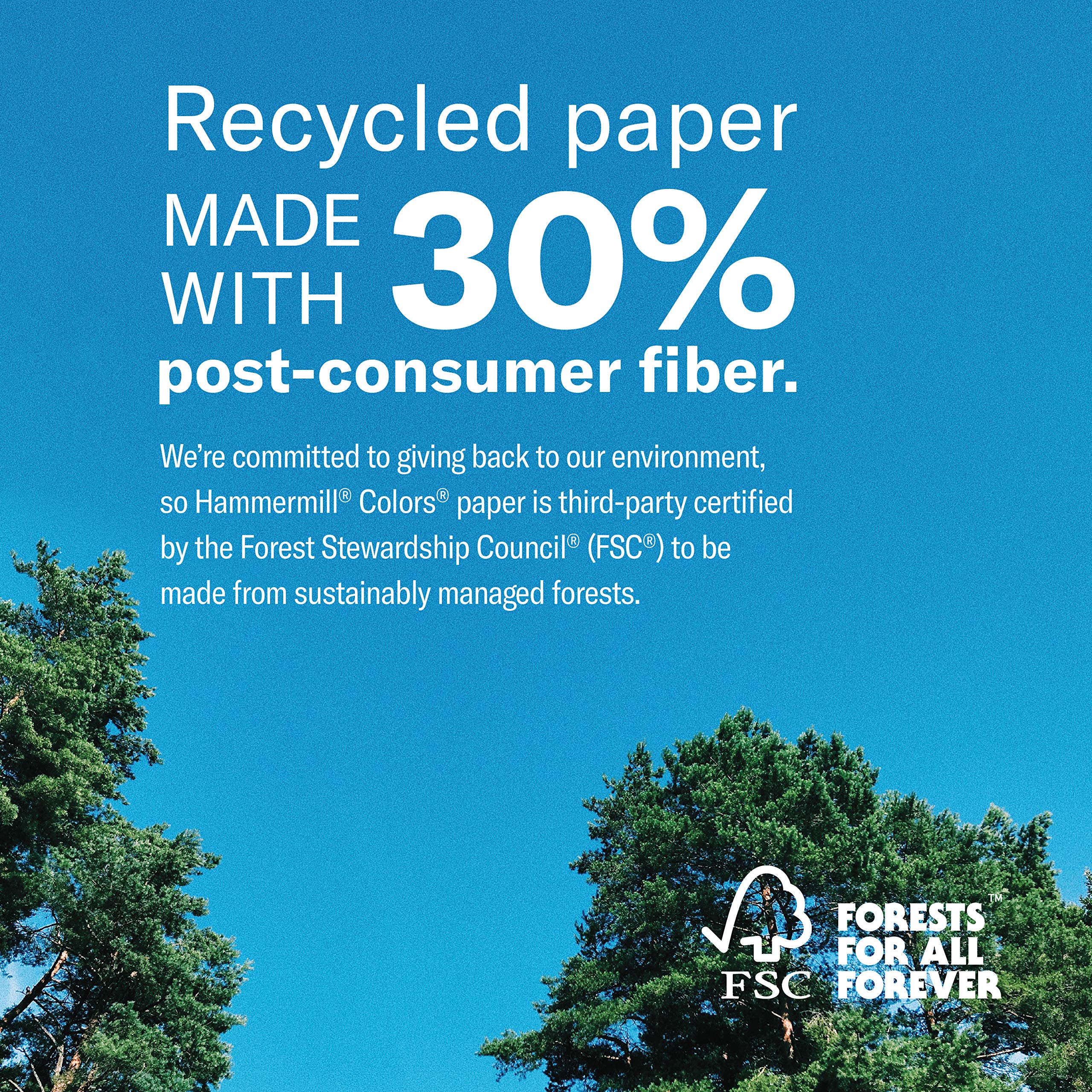 Hammermill 20 lb Canary Colored Printer Paper, 11 x 17 Inches, 500 Sheets per Ream - Pastel Paper for Flyers, Invitations & Crafts | Made in USA (102152R)
