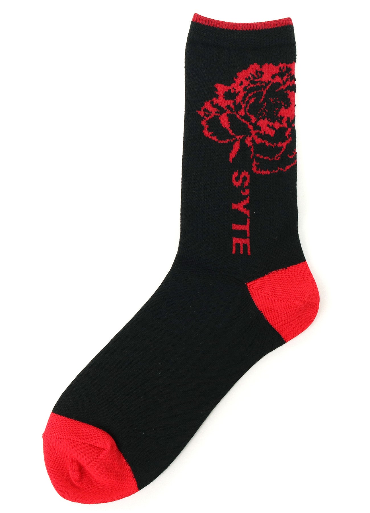 Soft Cotton Floral Socks for Women - Breathable Plain Stitch Design - Perfect for Casual Wear, Work, and Everyday Comfort
