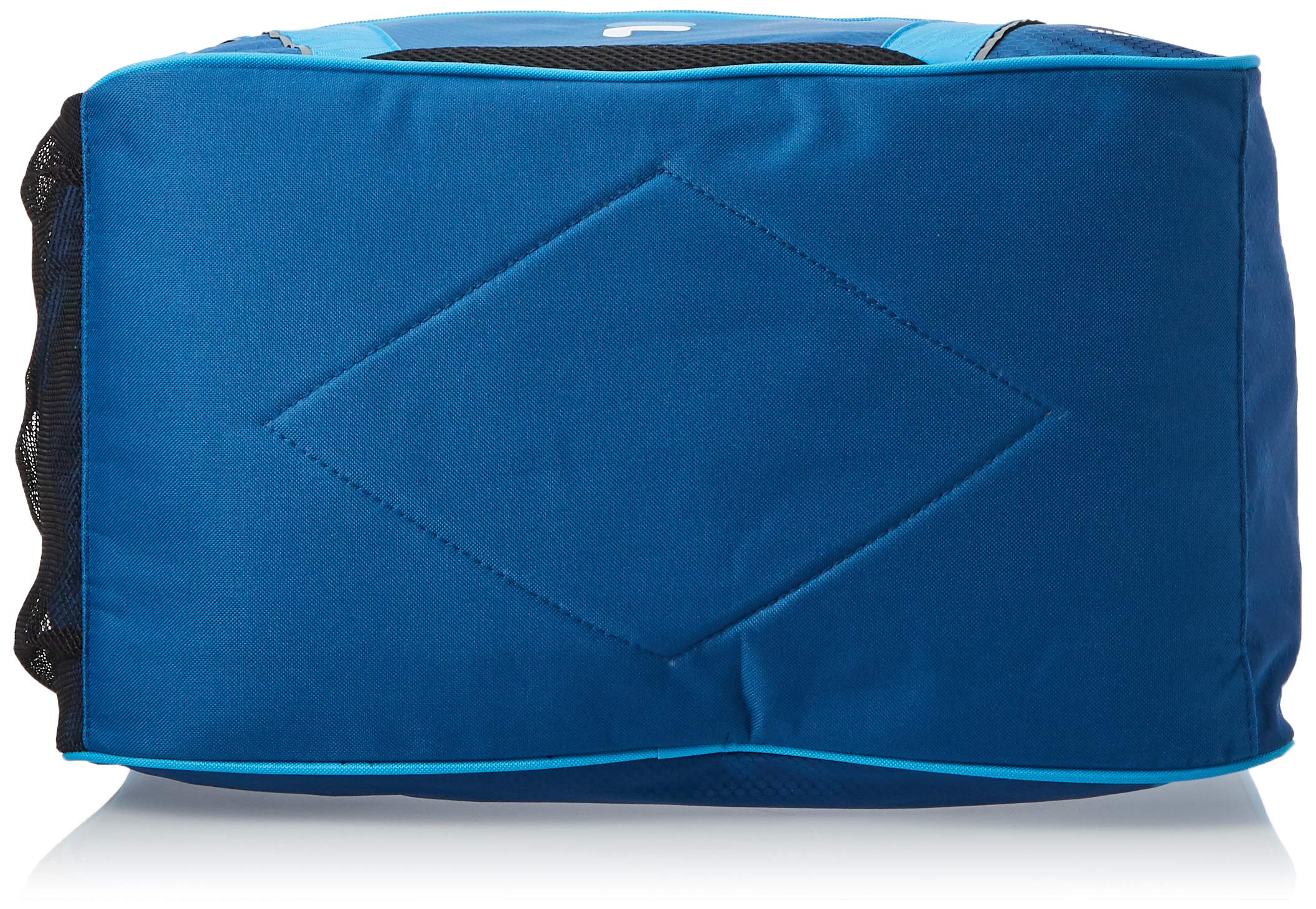 Fila Drone SM Travel Gym Sport Duffel Bag - Water-Resistant Nylon Carryall for Men & Women - Perfect for Gym, Workout, Travel & Sports - Navy/Blue, One Size