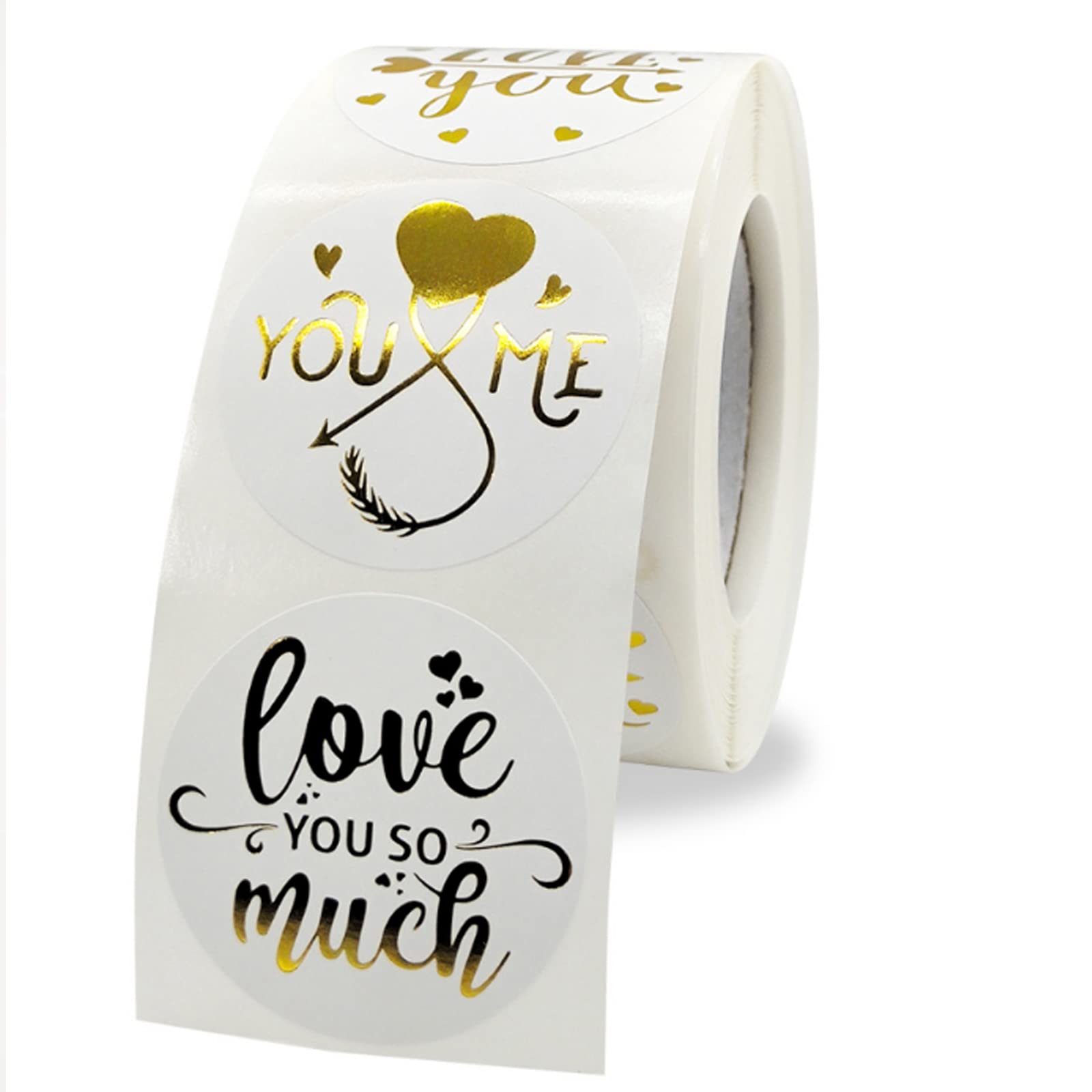Romantic Heart-Shaped Stickers for Valentine's Day - DIY Love Decorations, Wedding Party Supplies, Scrapbooking & Gift Wrapping
