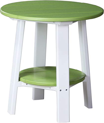 Lime Green and White