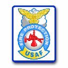 USAF Fire Protection Military Sticker - Vinyl Decal for Veterans (3.8