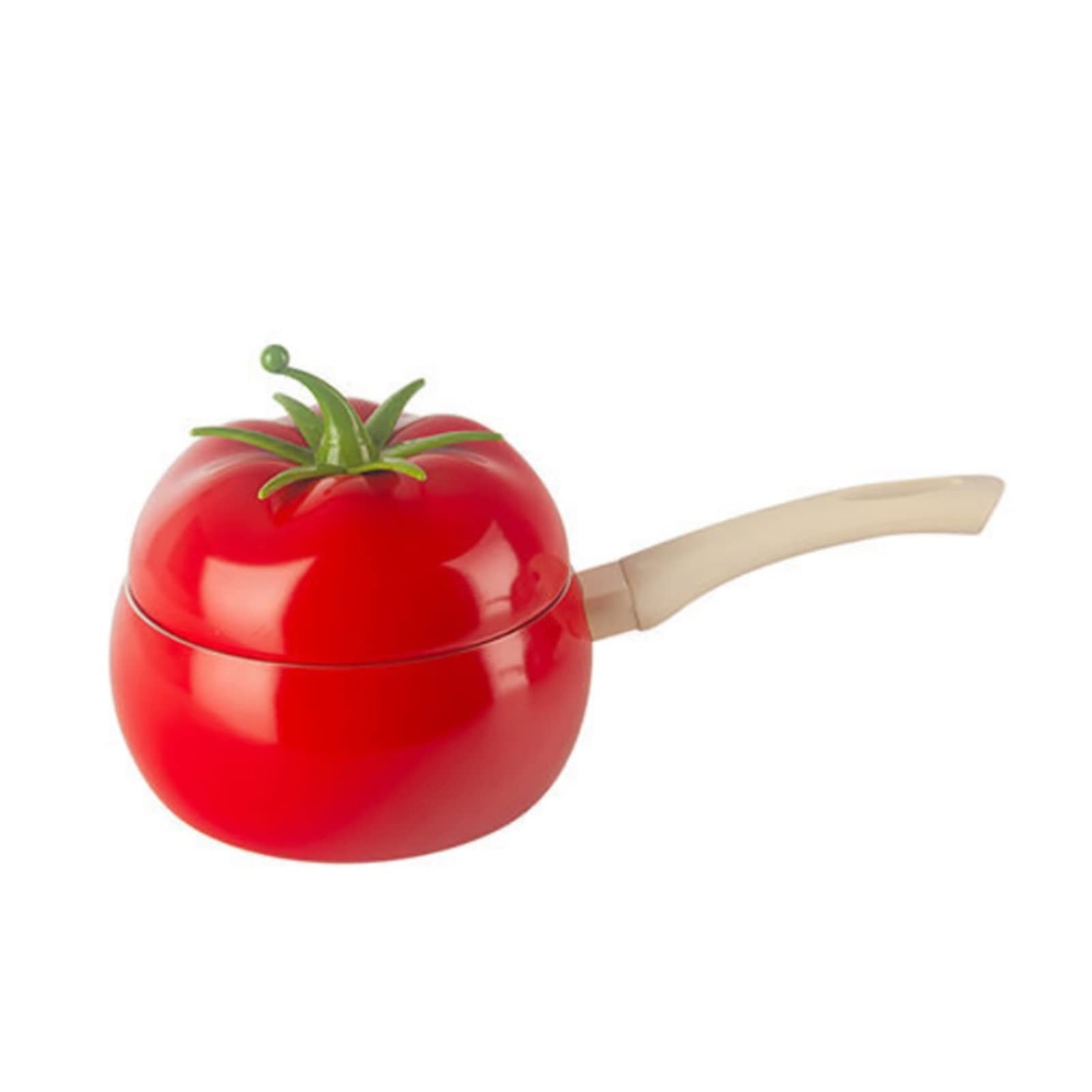 Non-Stick Induction Saucepan - LUBINGT Aluminum Double Bottom Milk Pot for Tomato Sauce, Soup & Cooking | Compatible with All Stovetops | Perfect for Home Kitchen, Camping & Dorm Use (Color: B)