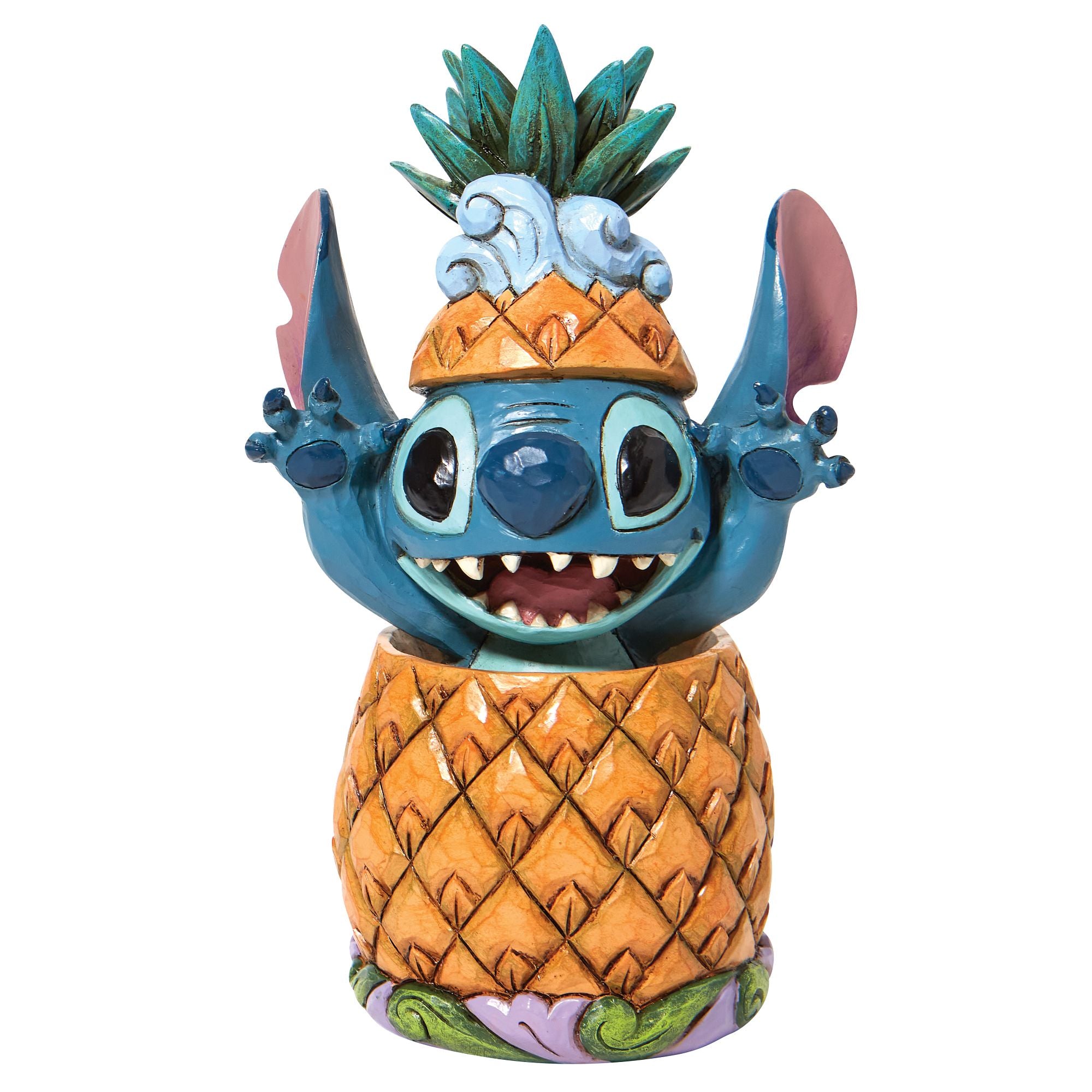 Stitch in a Pineapple Plush Toy - Disney Lilo & Stitch Collectible Doll for Kids & Adults - Perfect for Disney Fans, Birthday Gifts, and Home Decor