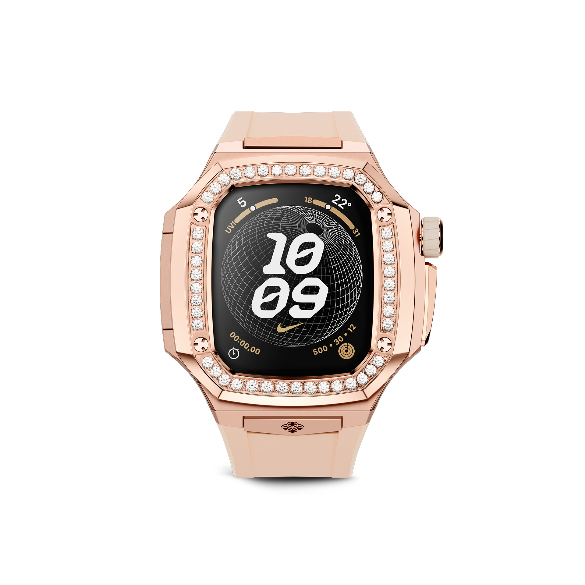 Apple Watch Case for Series 7/8/SE, Rose Gold MD - Slim Protective Cover with Scratch Resistance | Perfect for Workouts, Outdoor Activities & Everyday Use