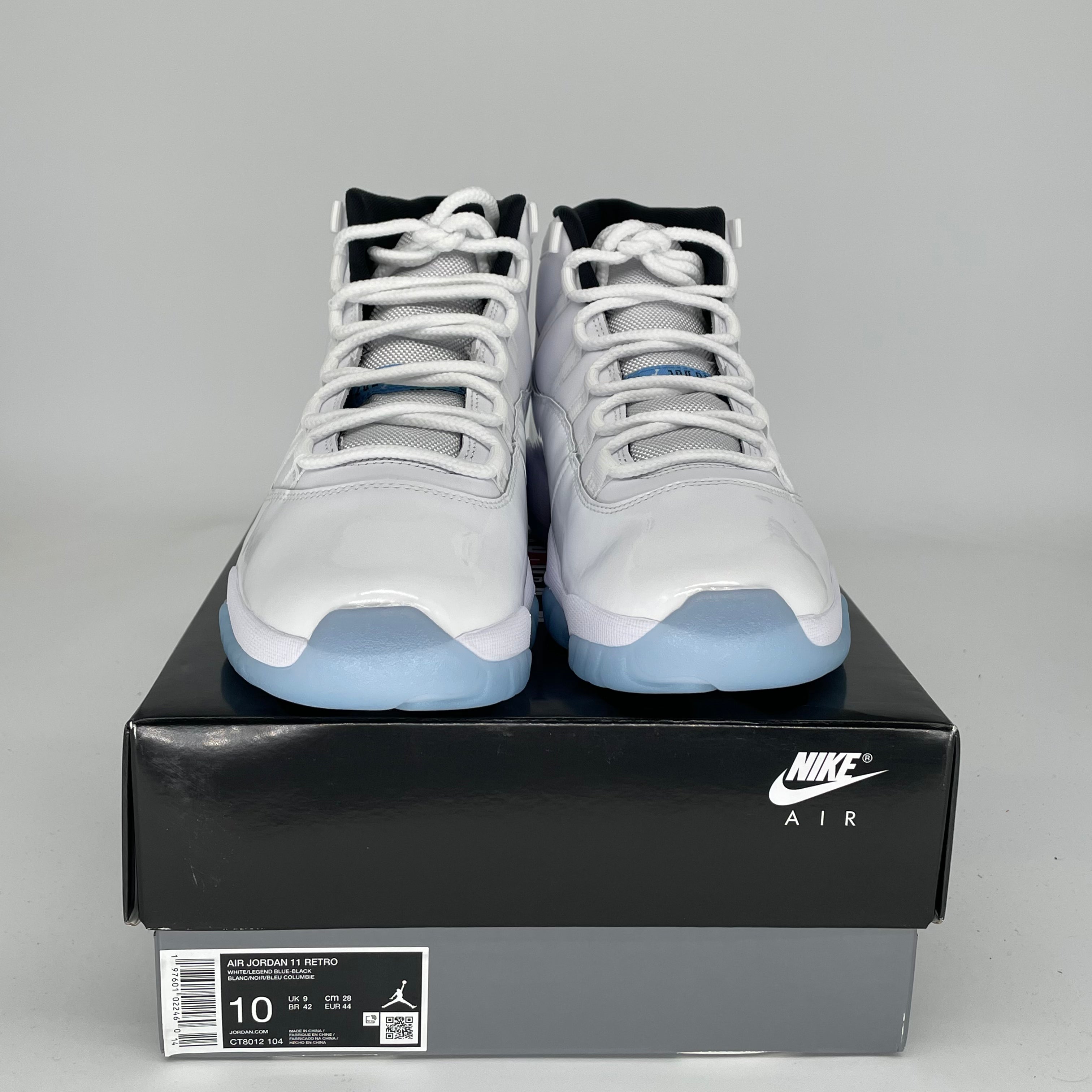 AIR JORDAN 11 LEGEND BLUE Men's Basketball Shoes Size 10 - Retro Style, High Performance Sneakers for Sports & Casual Wear | Perfect for Basketball Games, Gym Workouts and Street Fashion