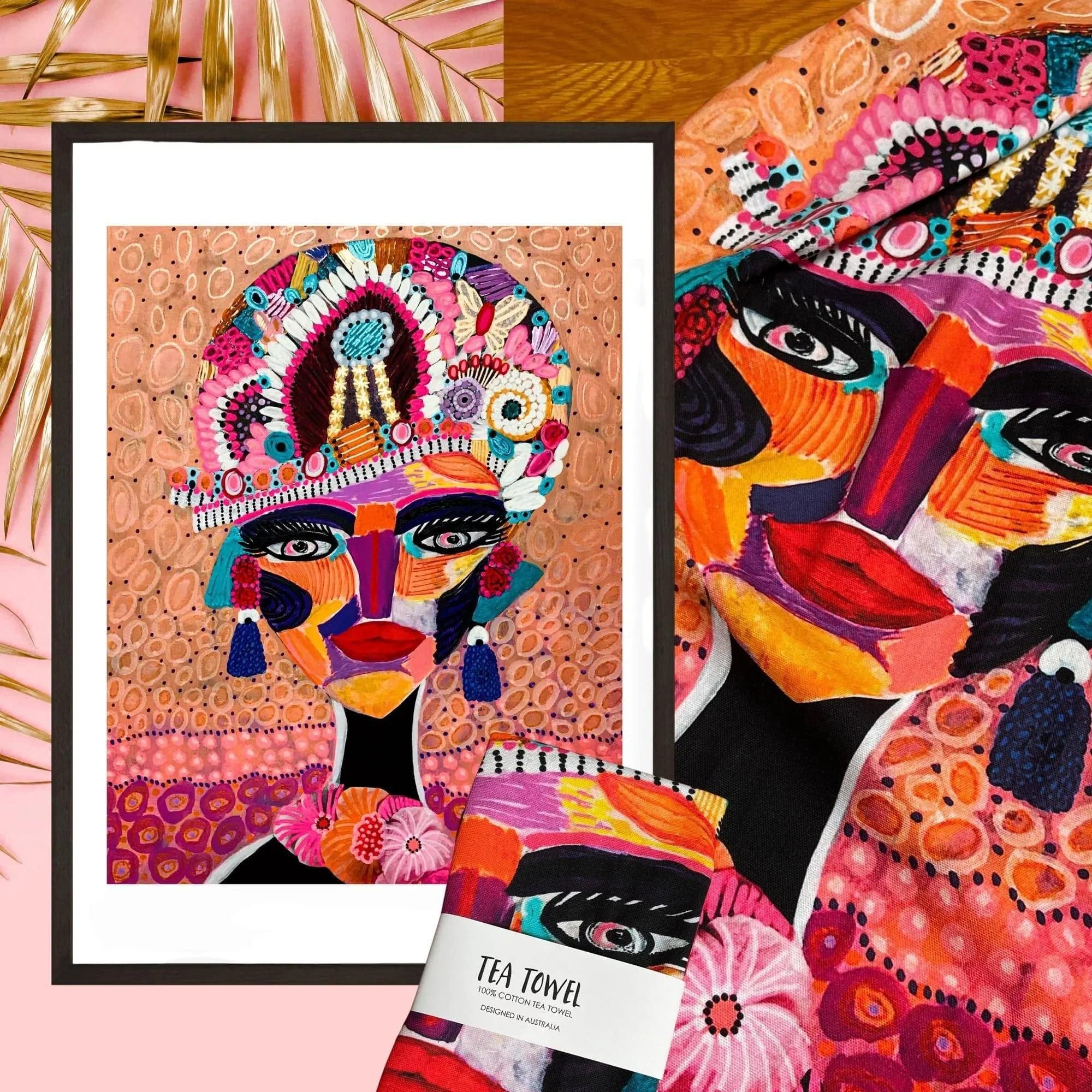 Empress Modern Wall Art Gift Set - Elegant Home Decor for Living Room, Bedroom & Office - Perfect Housewarming & Wedding Present