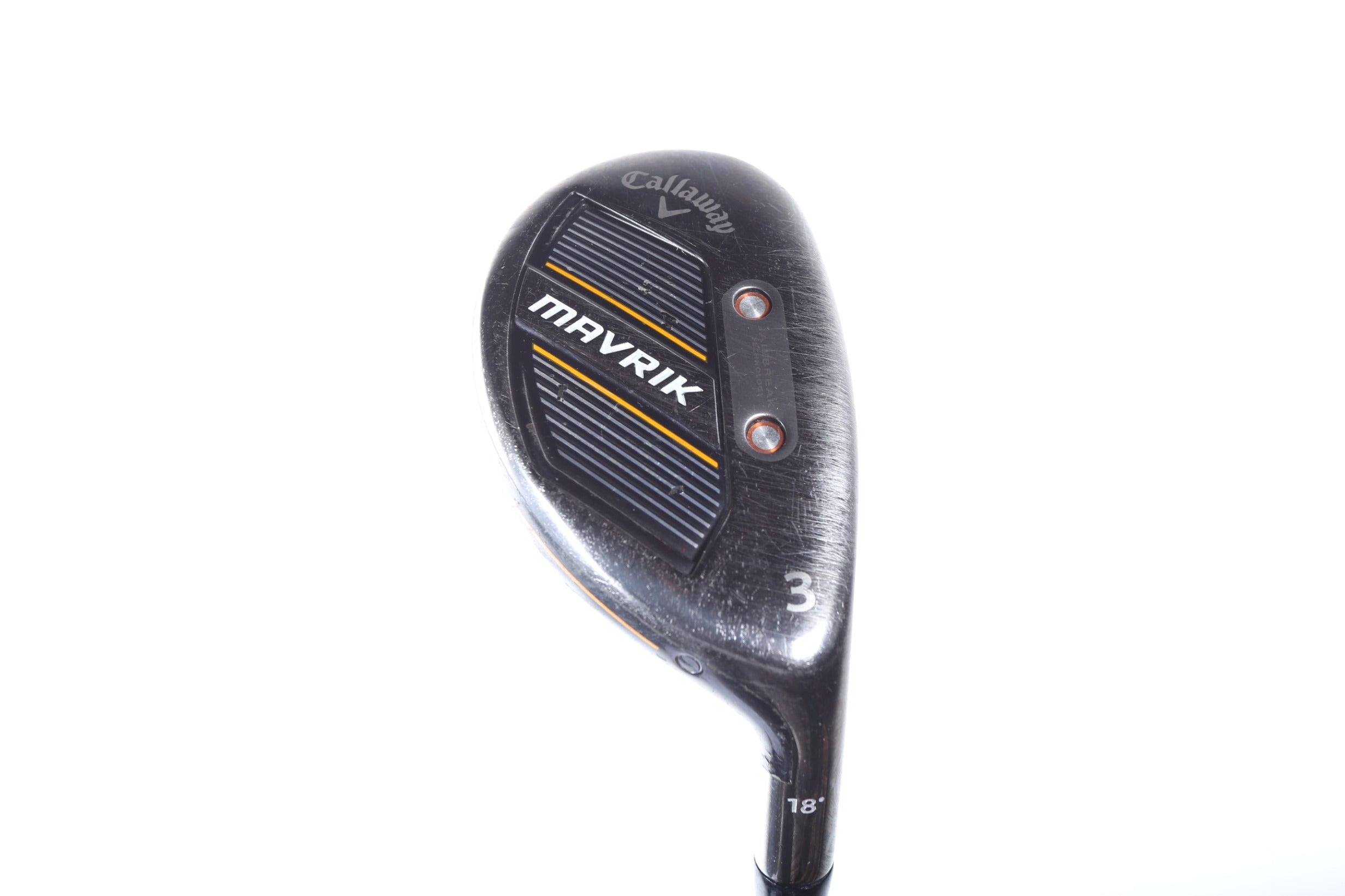 Used Callaway Mavrik 3H Hybrid Golf Club - Right Handed 18° Senior Flex Graphite Shaft | Perfect for Senior Golfers & High Handicap Players on Fairway Shots & Rough Recovery