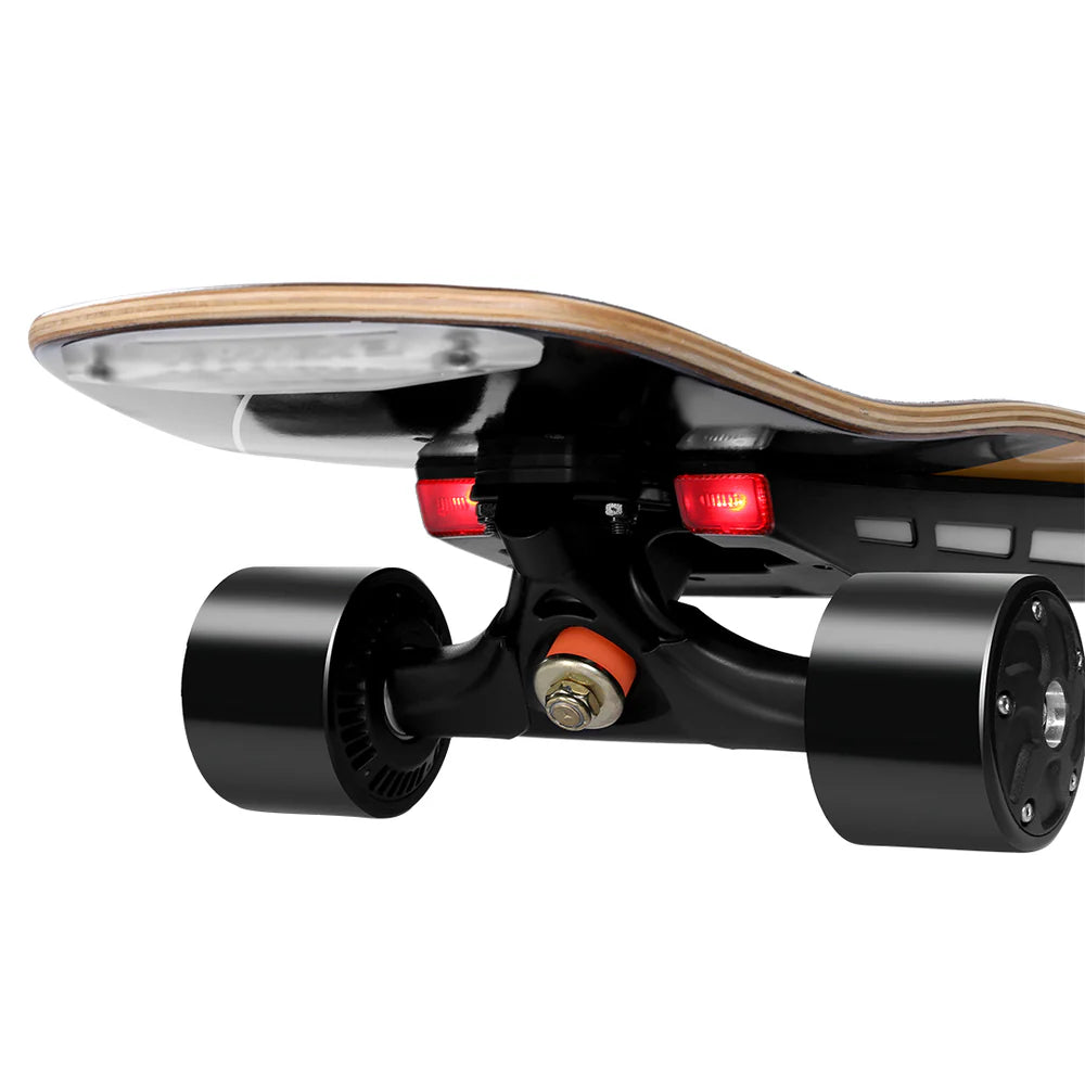 Exway Ripple Hub Motor Electric Skateboard with Remote Control - 99Wh Battery - Lightweight & Powerful for Commuting & Urban Travel - Perfect for Adults & Teens