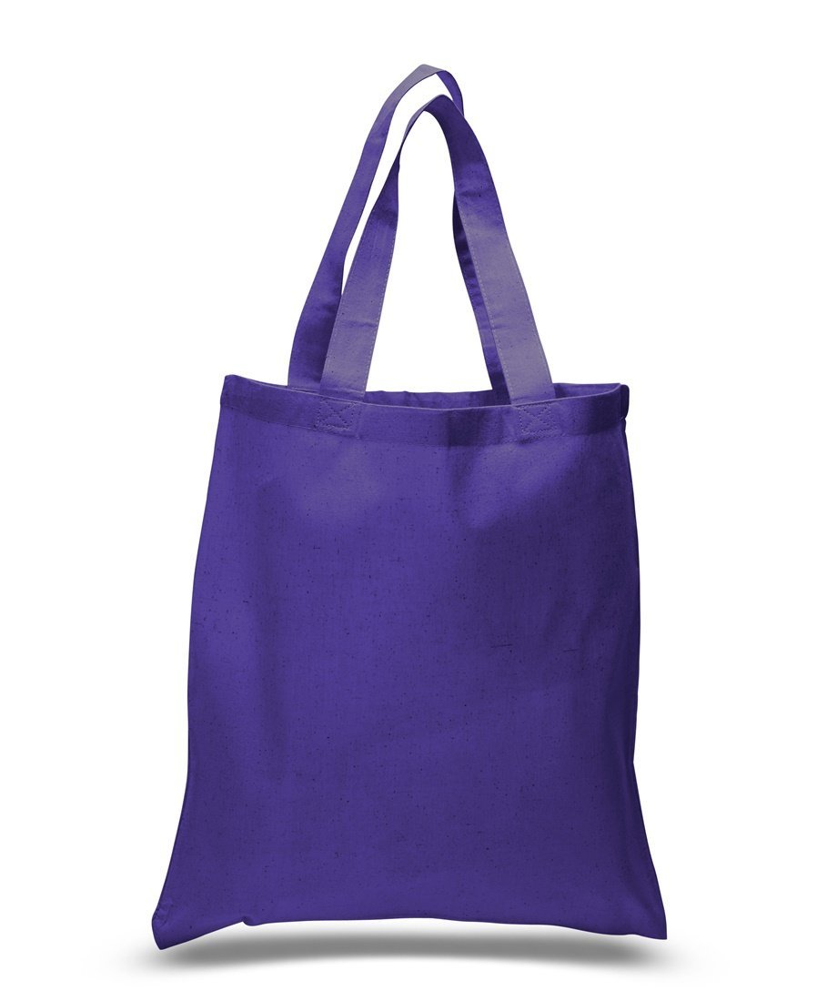 48 Pack 100% Cotton Blank Reusable Tote Bags - Bulk Set of 4 Dozen Natural Canvas Shopping Bags for Grocery, Beach, Farmers Market & DIY Crafts