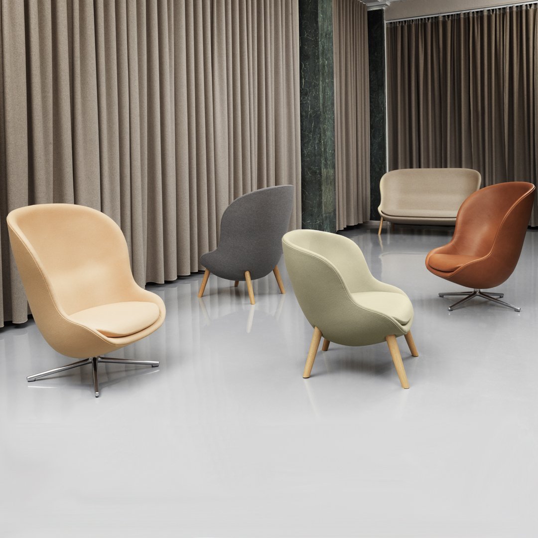 Premium Hyg Lounge Chair with 360° Swivel Base - Modern Accent Chair for Living Room, Bedroom & Office Relaxation