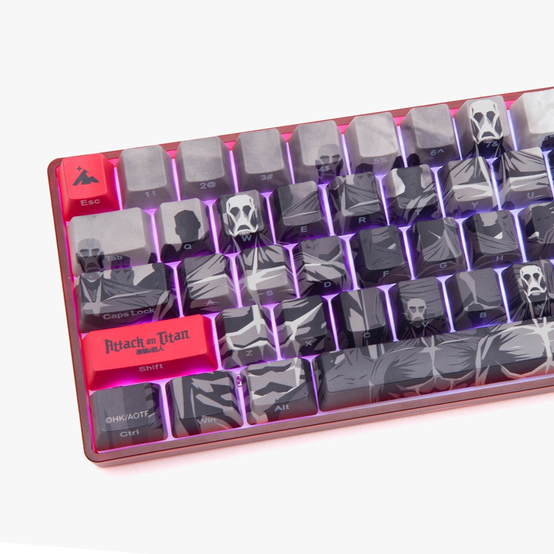 AOT2 x HG Basecamp 65HE Mechanical Keyboard - Compact Titan Meetup Edition for Gaming & Typing | Perfect for Esports, Office Work & Programming