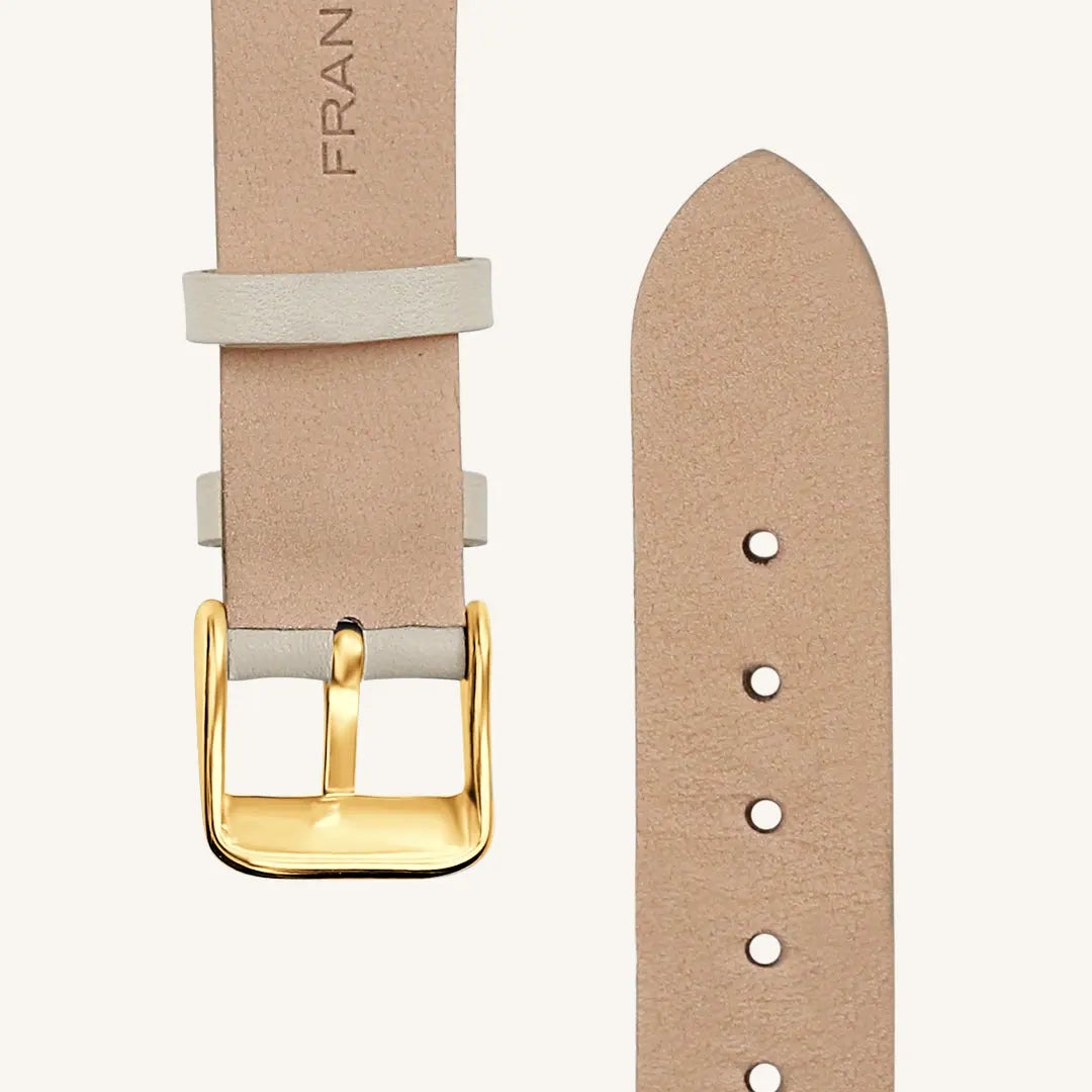 Premium Genuine Stone & Leather Watch Band for Men & Women - Durable & Stylish Watch Strap for Apple Watch, Samsung Galaxy, Fitbit - Perfect for Casual, Business & Outdoor Activities