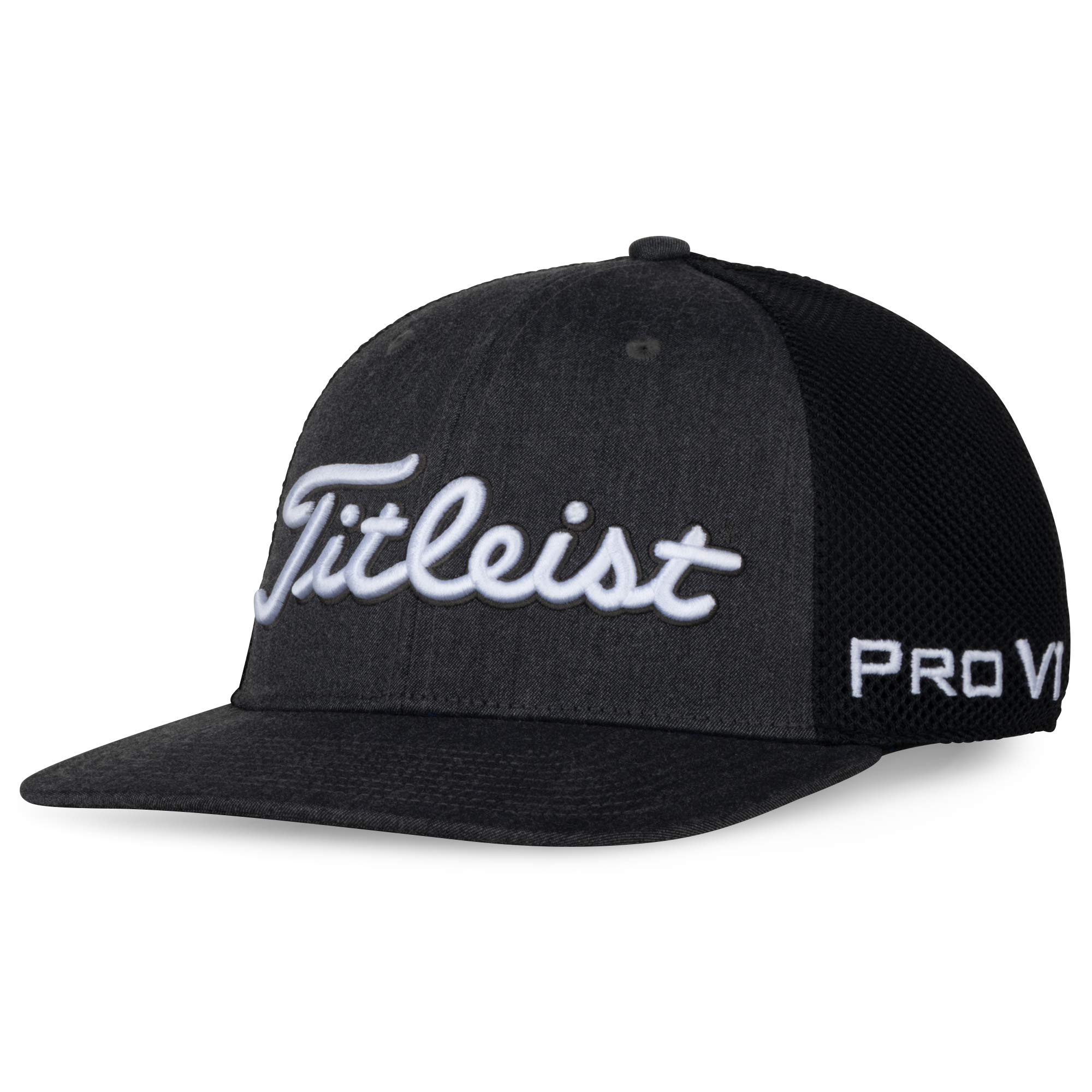 Titleist Tour Snapback Mesh Golf Hat for Men & Women - Lightweight Breathable Performance Cap for Golfing, Outdoor Sports & Casual Wear