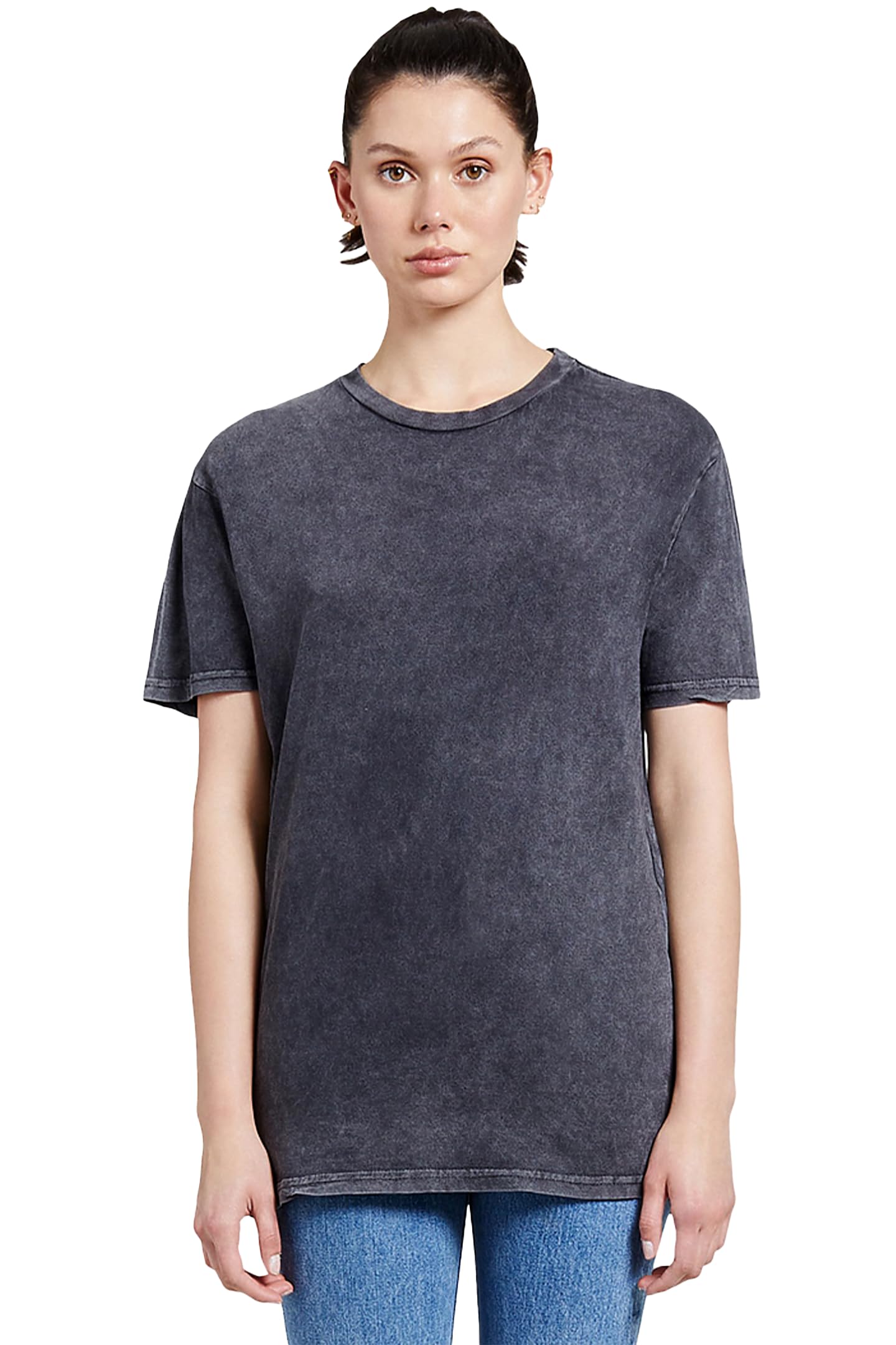 Vintage Distressed Faded T-Shirt for Men - Soft Mineral Wash Hipster Tee - Perfect for Casual Wear, Street Style & Everyday Outfits