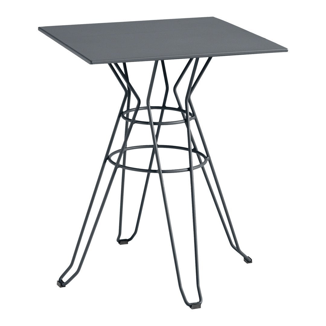 Modern Capri Square Dining Table - 36 Inch White Kitchen Table for Small Spaces - Perfect for Apartments, Breakfast Nooks & Cozy Dining Areas