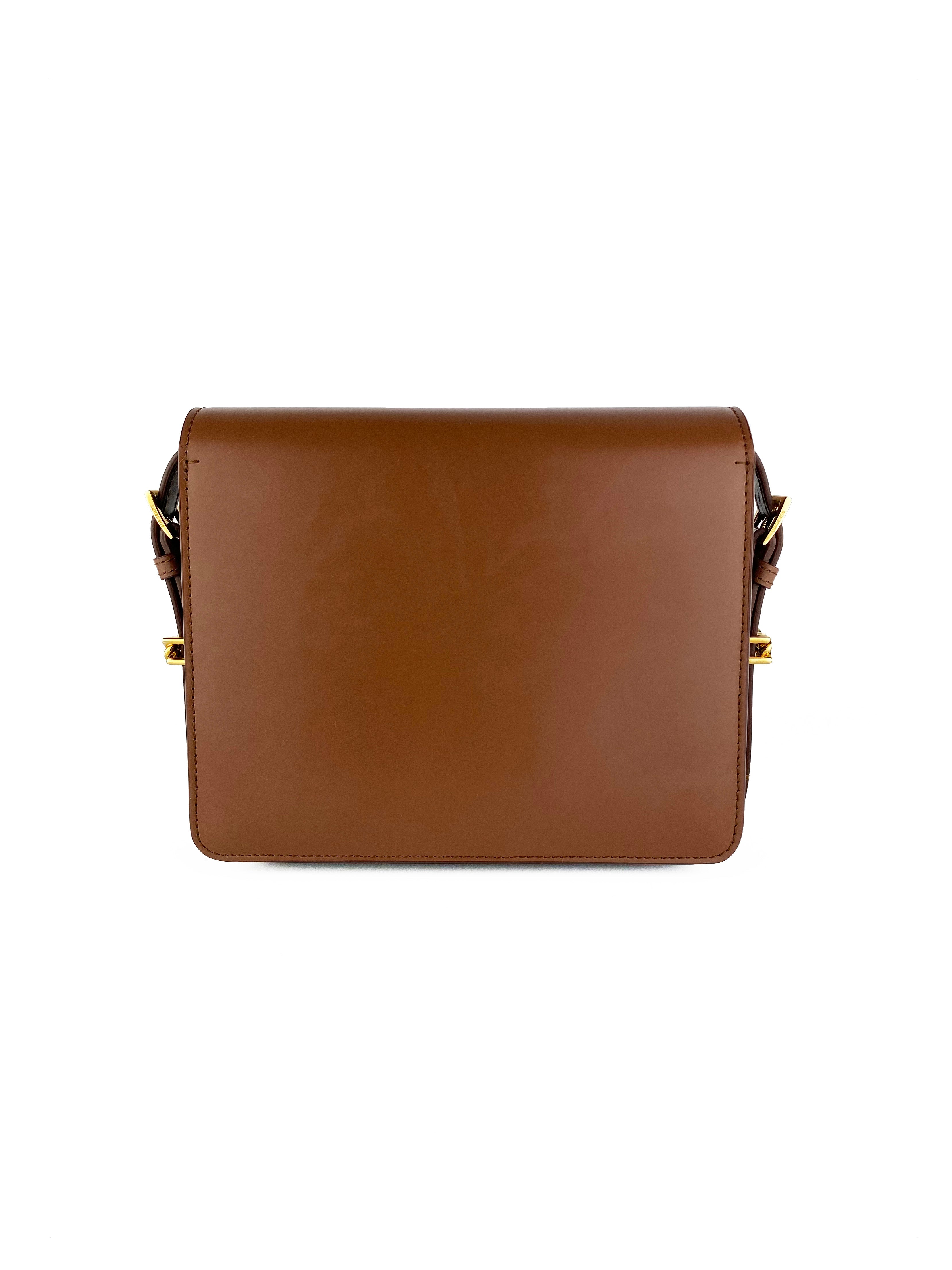 Burberry Small Grace Crossbody Bag in Brown Leather | Luxury Handbag for Women | Perfect for Work, Travel & Everyday Use