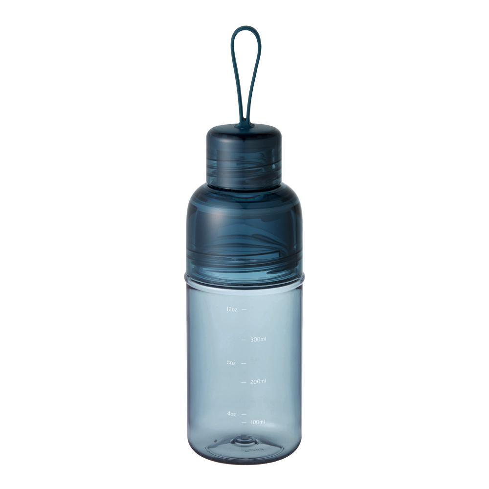 Kinto Workout Water Bottle - 24oz Insulated Stainless Steel Gym Bottle with Leakproof Lid, Perfect for Gym, Running, Hiking & Outdoor Activities - Navy Blue
