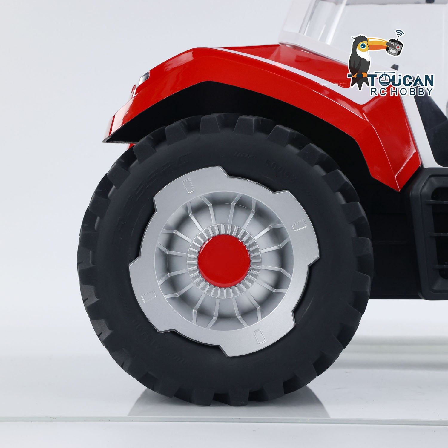 CrossRC 1/8 Scale RC Tractor TL4 Iron Bull - 2 Speed Remote Control Model Car with LED Lights | Heavy Duty Off-Road Crawler for Farm Simulation & Agricultural Vehicle Enthusiasts | Perfect for Hobbyists, Collectors and Outdoor RC Racing