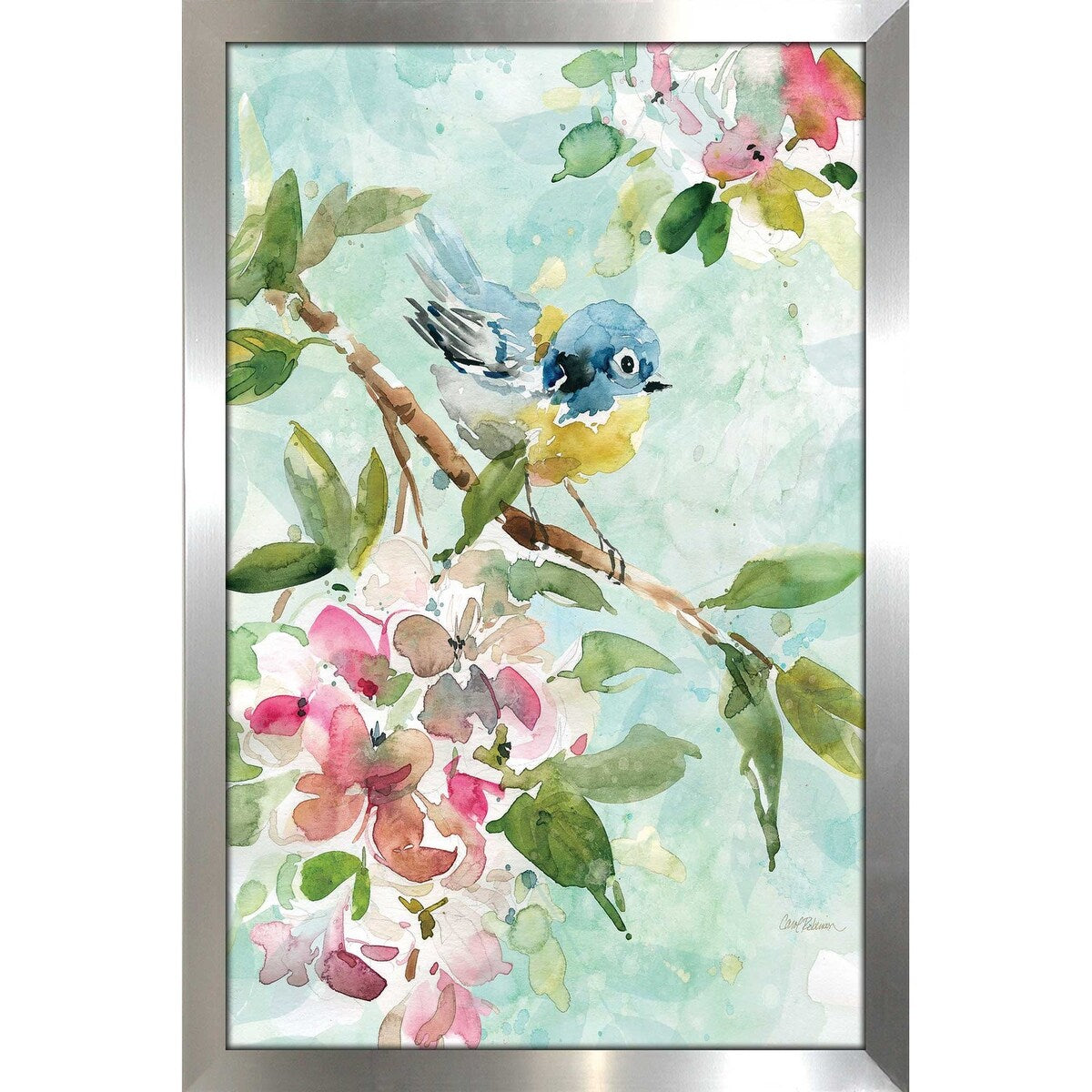 Carol Robinson Asbury Garden Song I Print on Acrylic - Vibrant Wall Art for Living Room, Bedroom & Office Decor