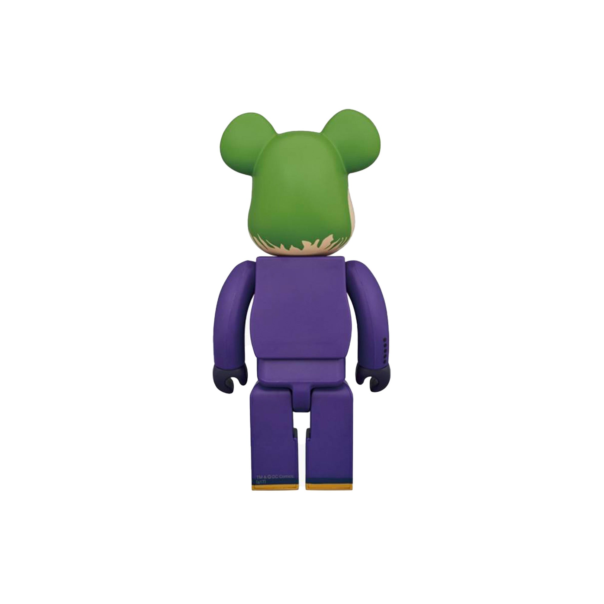 Bearbrick The Joker (Laughing Version) 400% Purple Collectible Figure (2017) - Perfect for DC Comics Fans, Anime Collectors, and Home Decor Display