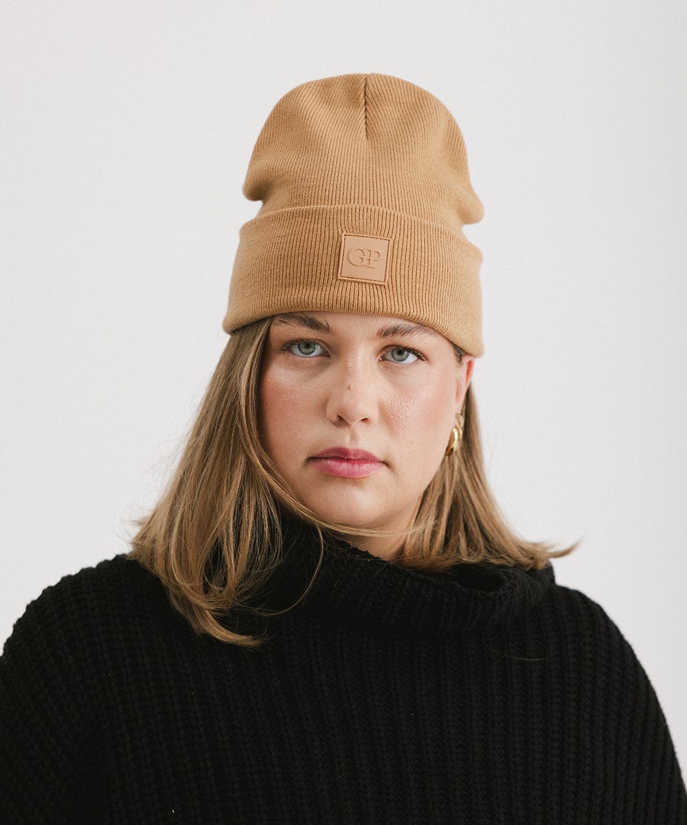 Premium GP Knit Beanie - Soft Winter Hat for Men & Women - Warm & Stylish Unisex Beanie for Cold Weather, Outdoor Activities, and Casual Wear