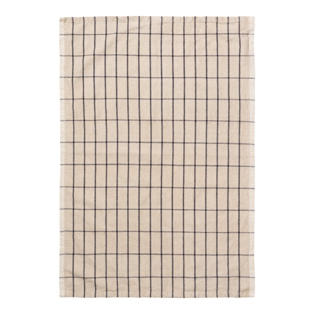 Ferm Living Hale Tea Towel - Premium Cotton Kitchen Towel for Drying Dishes, Cleaning & Decor - Perfect for Modern Kitchens & Home Decor