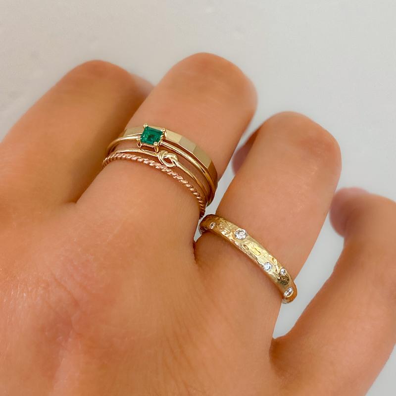 Baby Love Knot Ring - Sterling Silver Adjustable Knot Ring for Women & Girls - Perfect for Gifts, Birthdays & Everyday Wear