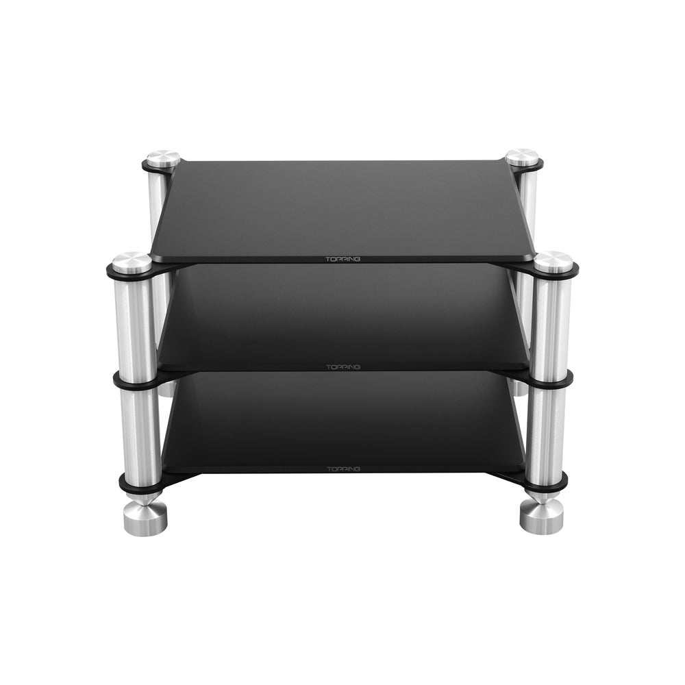 TOPPING SR2 Aluminum Rack - Premium Heavy Duty Storage Shelf for Garage, Kitchen, Office - Perfect for Organizing Tools, Books, and Supplies