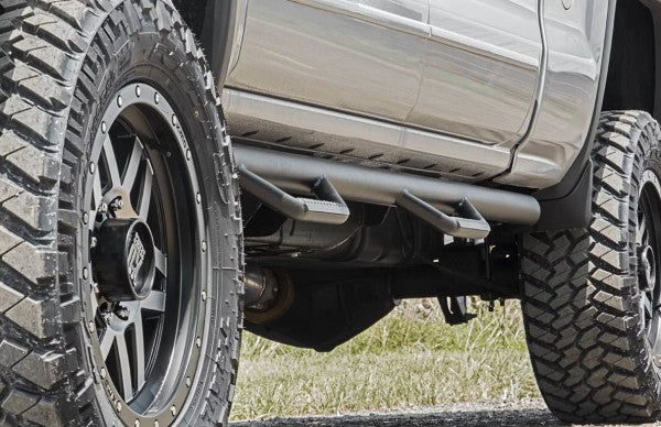 2015-2018 GMC Sierra & Chevrolet Silverado Nerf Bars Side Steps - RCC1598CC - Heavy Duty Running Boards for Off-Road & Daily Driving