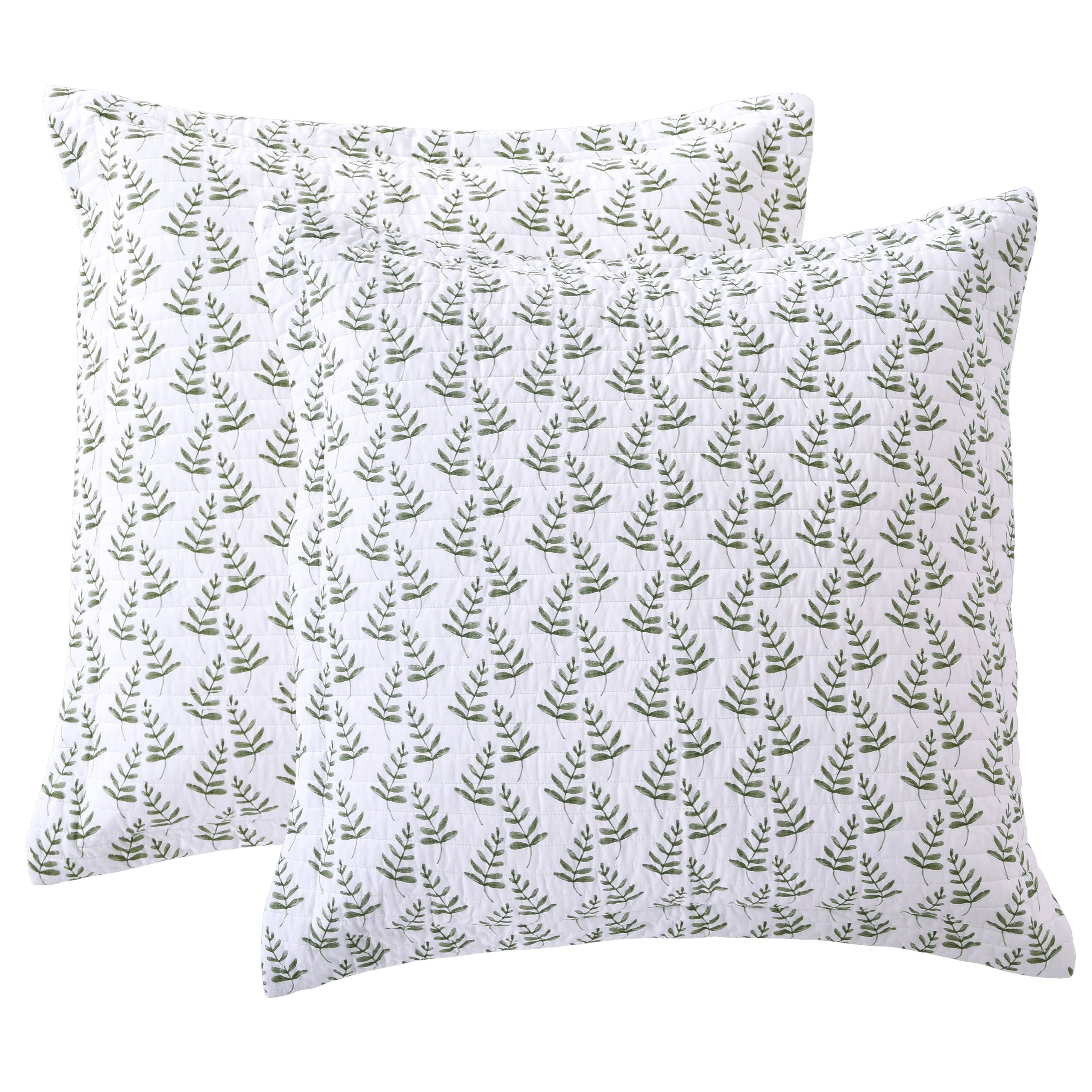 Viviana Euro Sham Set of 2 - Premium Decorative Pillow Covers for Bedroom Decor, Luxury Bedding Accessories for Home Styling, Perfect for Master Bedroom or Guest Room
