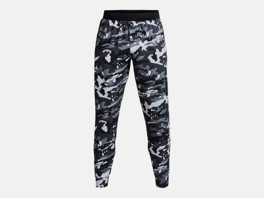 Under Armour Men's UA Unstoppable Joggers - Gray/Black Athletic Pants for Running & Training - Comfortable Workout Sweatpants with Stretch Fabric - Size Small (SM) - Perfect for Gym, Jogging & Casual Wear