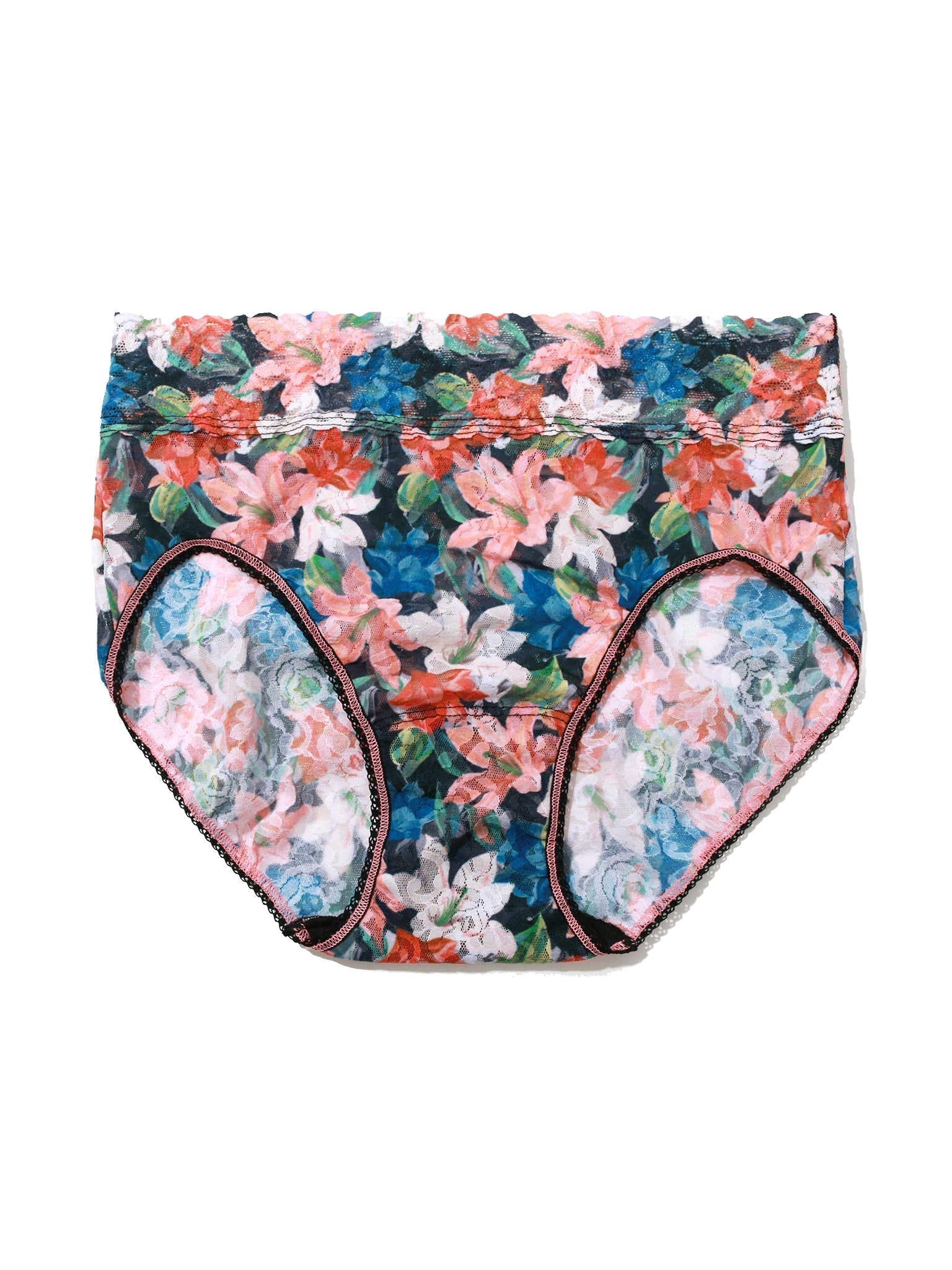 Printed Signature Lace® French Brief - Elegant Women's Underwear for Comfort & Style | Perfect for Everyday Wear, Special Occasions & Bridal Lingerie