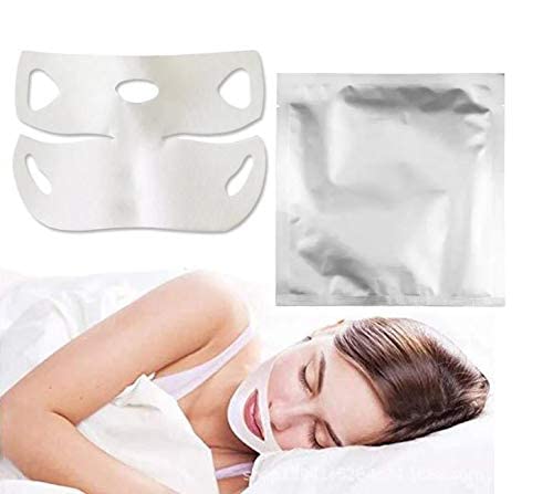 APURK V-Shape Facial Slimming Gel Mask - Double Chin Reducer & Contour Lifting Treatment for Women & Men | Firming, Moisturizing & Skin Tightening | Face Care for Shaping & Anti-Aging | Perfect for Daily Skincare Routine & Spa Night (1 Pack)