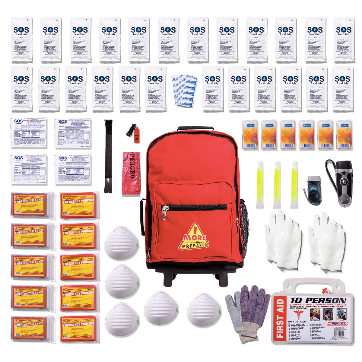 Portable Classroom Survival Kit - Essential School Supplies for Students & Teachers | Perfect for Emergency Preparedness, Homeschooling & Back to School