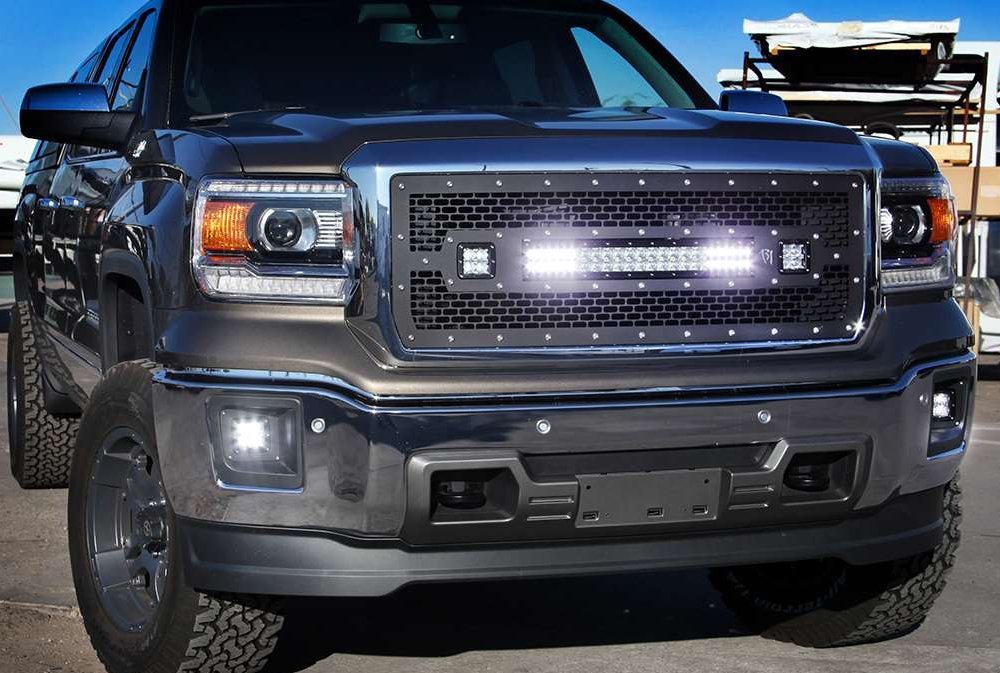 4D Projector Lens 20W CREE LED Cubic Pod Fog Lights for Truck, Jeep, ATV, 4WD, 4x4 - Waterproof Off-Road Lighting for Night Driving & Adventure