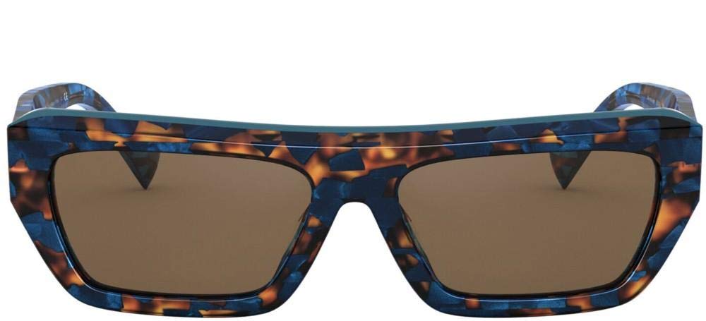 Aviator Sunglasses A 5053 002/73 - Teal Tortoise Frame with Dark Lenses - UV Protection Polarized Sunglasses for Men & Women - Perfect for Driving, Beach & Outdoor Activities