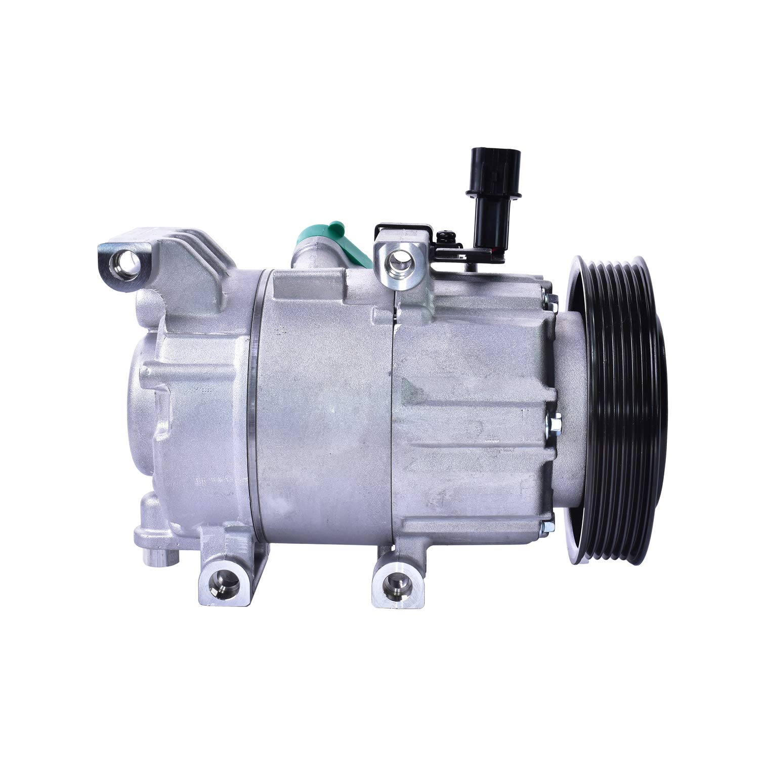 Original Equipment Mando 10A1445 AC Compressor with Clutch - Pre-Filled Oil | Compatible with Multiple Car Models | Perfect for AC Repair & Auto Maintenance