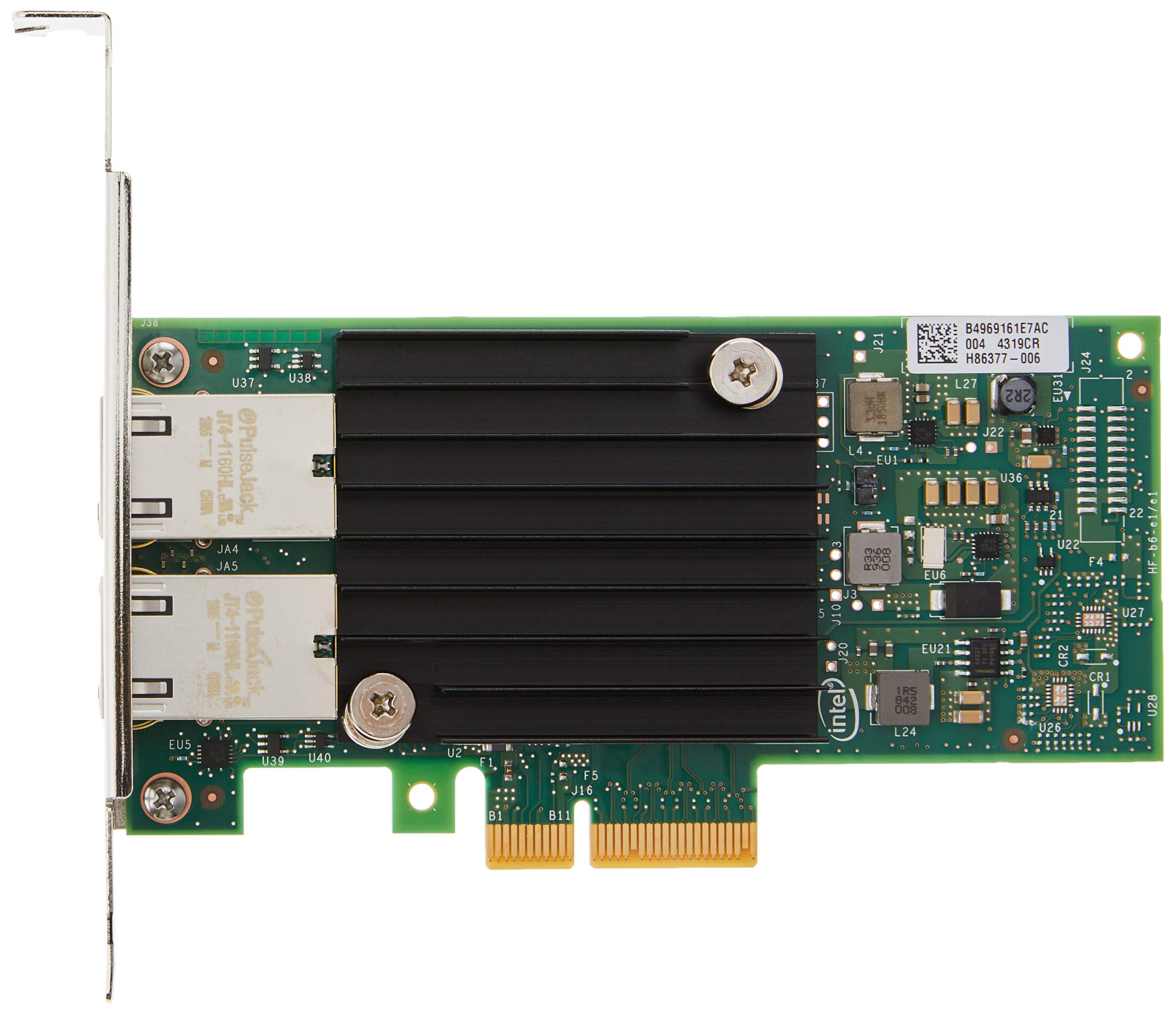 Intel® X550-T2 Ethernet Converged Network Adapter - Dual Port 10GBase-T PCIe Network Card for Servers & Workstations - Ideal for Data Centers, Cloud Computing & High-Speed Networking