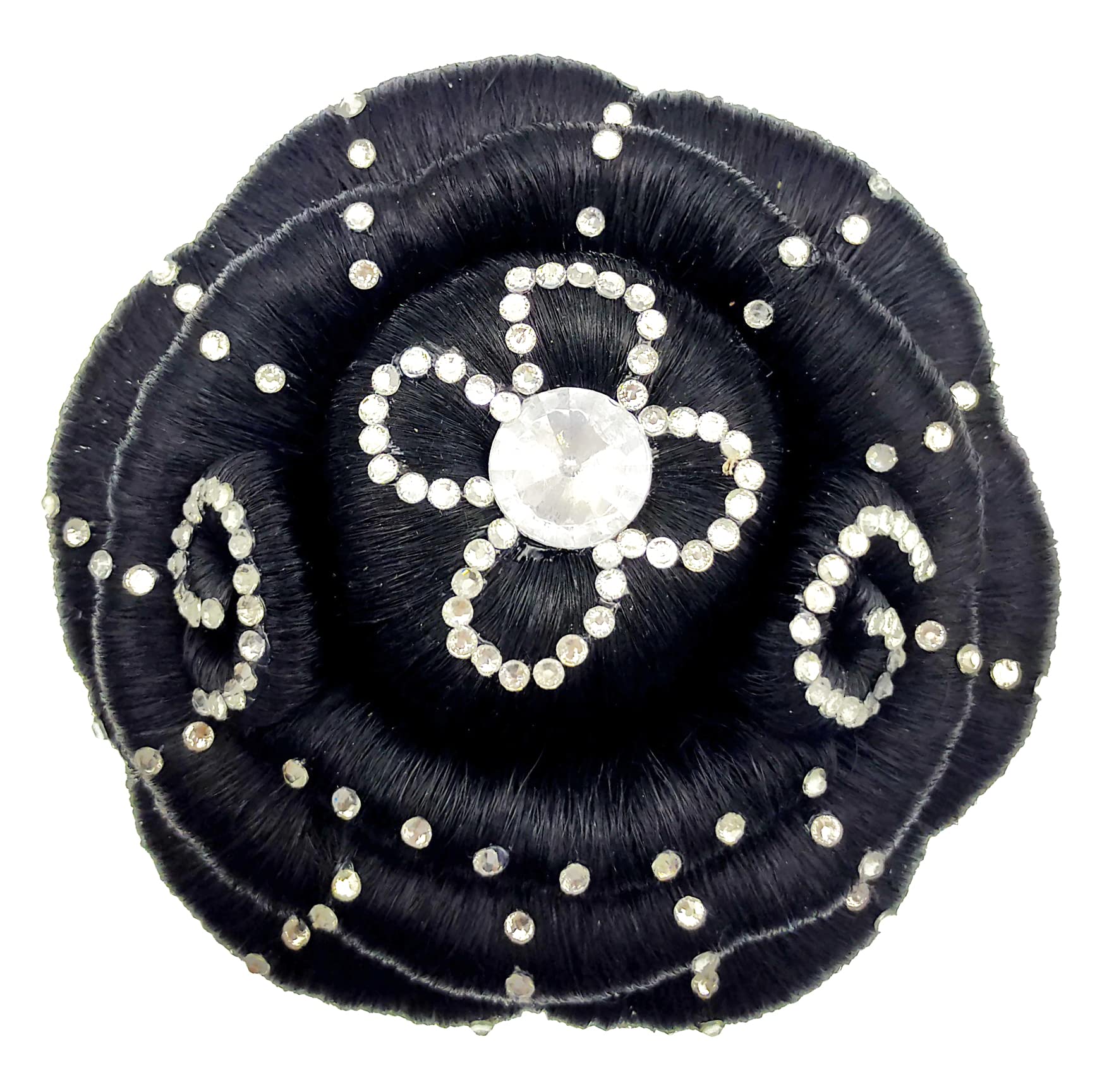 Jasmina Super Deluxe Hair Bun Maker | Premium Hair Accessories for Women | Perfect for Updos, Ponytails & Special Occasions